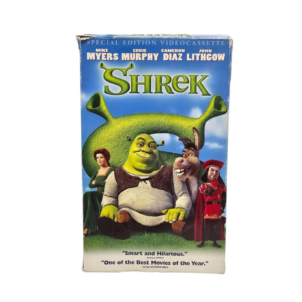 2001 Shrek Special Edition Videocassette VHS